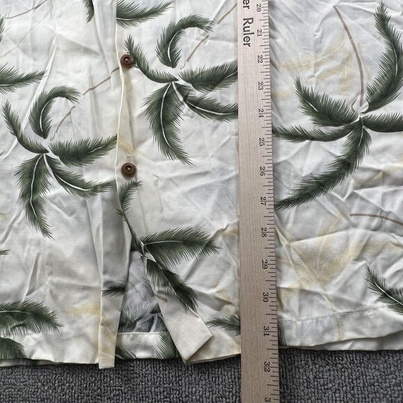 Vintage Paradise Found Shirt Adult 2XL XXL Button Up Short Sleeve Hawaiian Men's - Picture 12 of 14
